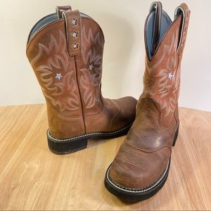 ARIAT Women's Probaby Brown Boots Womens  6.5 C